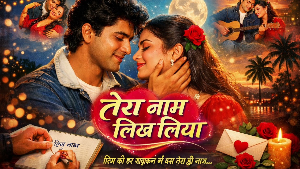 Tera Naam Likh Liya ❤️ | New 90s Romantic Song | Old Bollywood Style Love Song 2026 |New song 2026