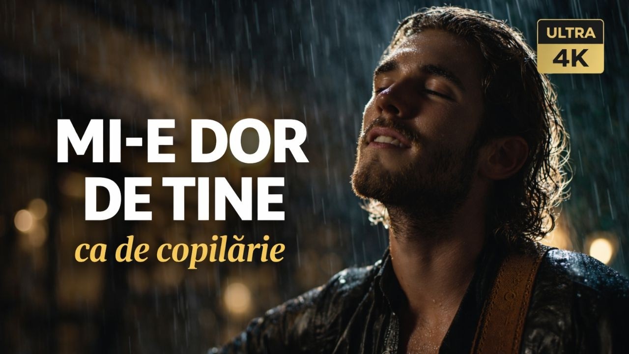 Mi-e dor de tine... ca de copilărie | 🎵 Cântec de dragoste 2026