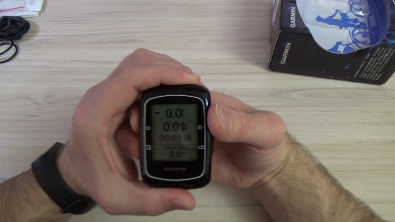 Garmin Edge 200 GPS - Обзор  компьютера для велосипеда
