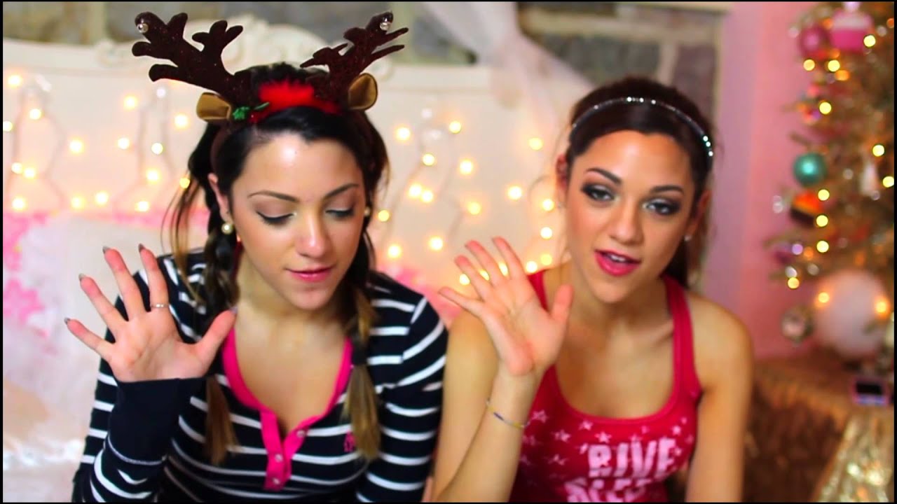 Christmas Twin Challenge With NikiAndGabiBeauty!