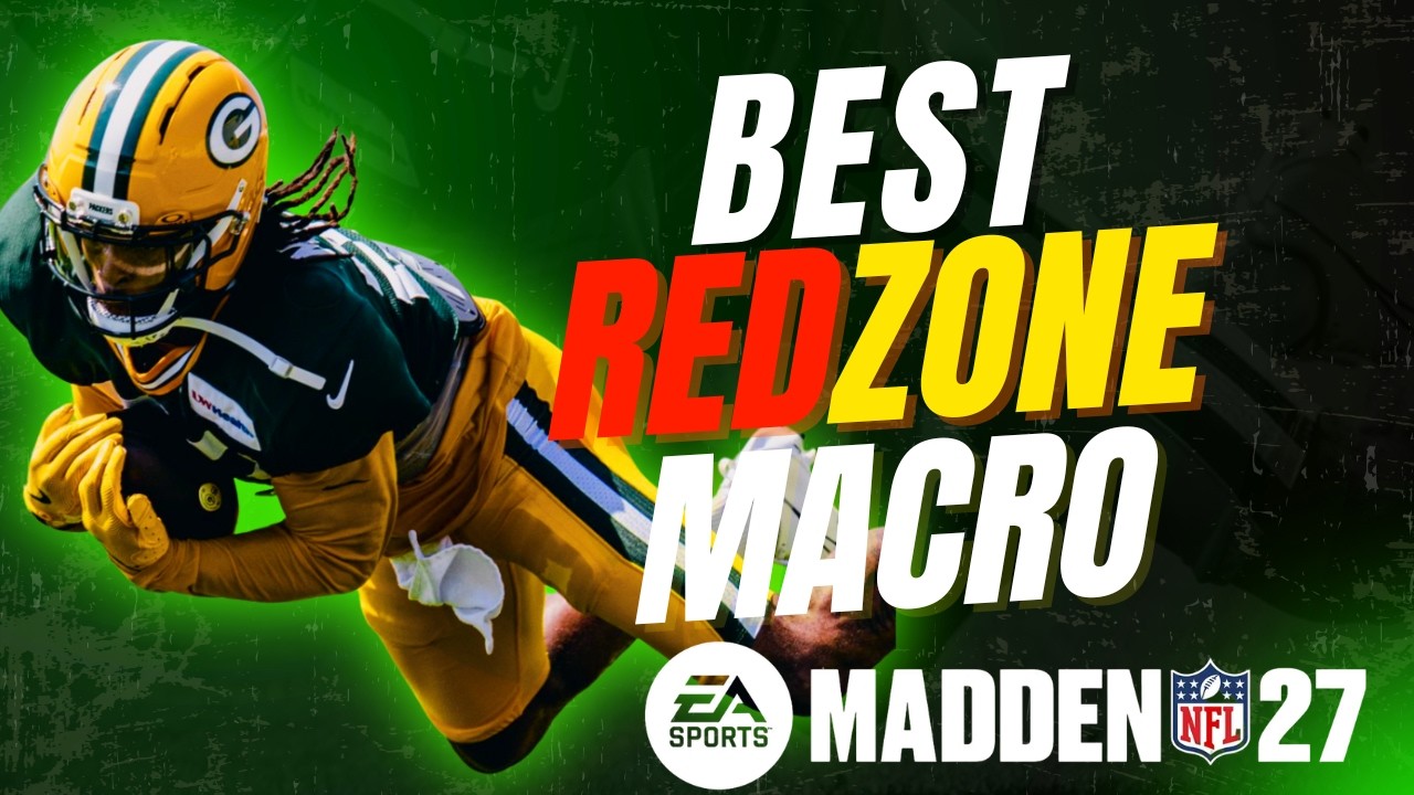 BEST MACRO in Madden 27 - Cover 2 REDzone #madden #madden27 #maddenmacro #fyp 