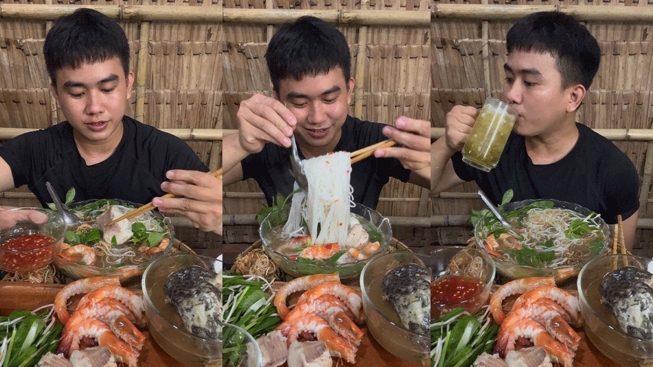 Lần Đầu Nấu Nguyên Nồi Bún Nước Lèo | First Time Cooking Vietnamese Fermented Fish Noodle Soup