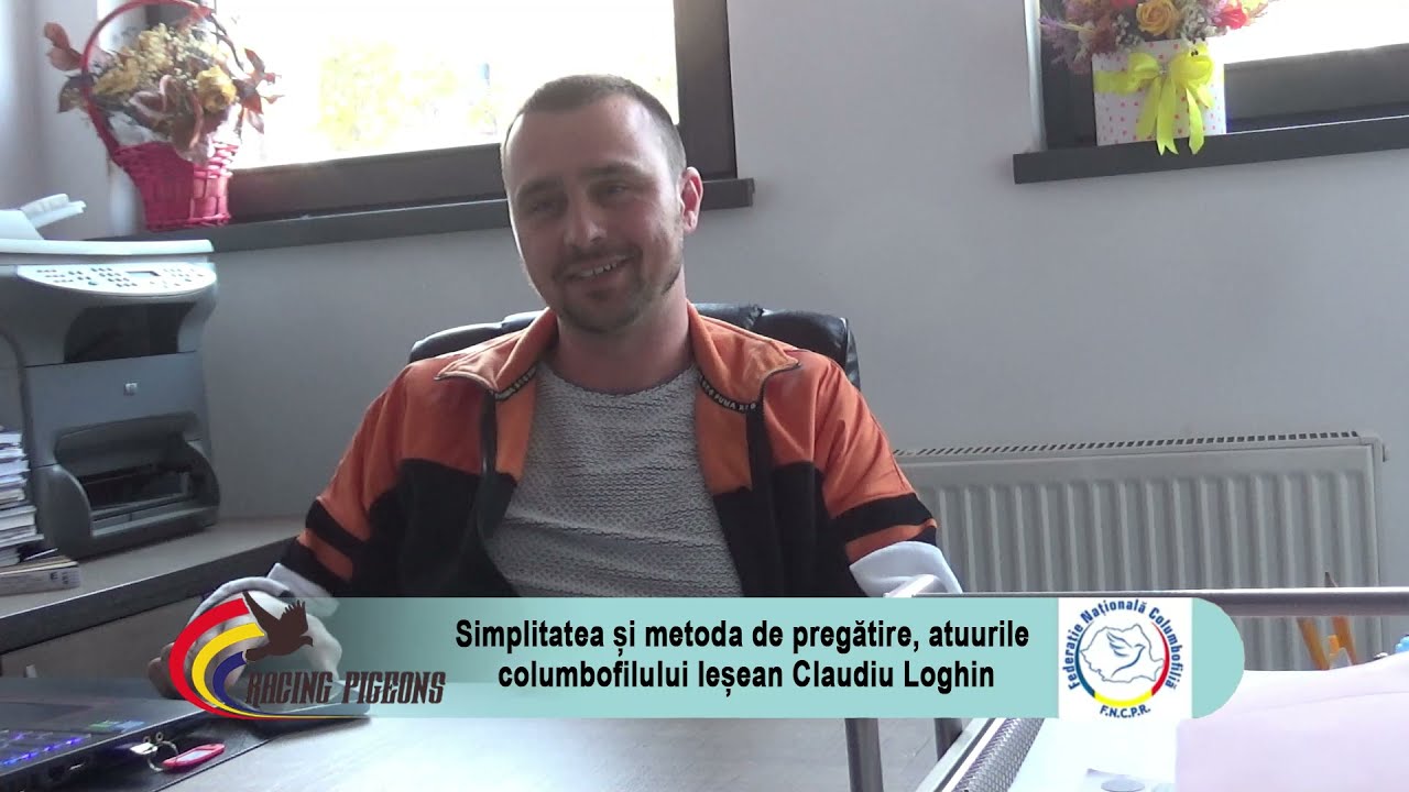 Simplitatea si metoda de pregatire, atuurile columbofilului iesean Claudiu Loghin