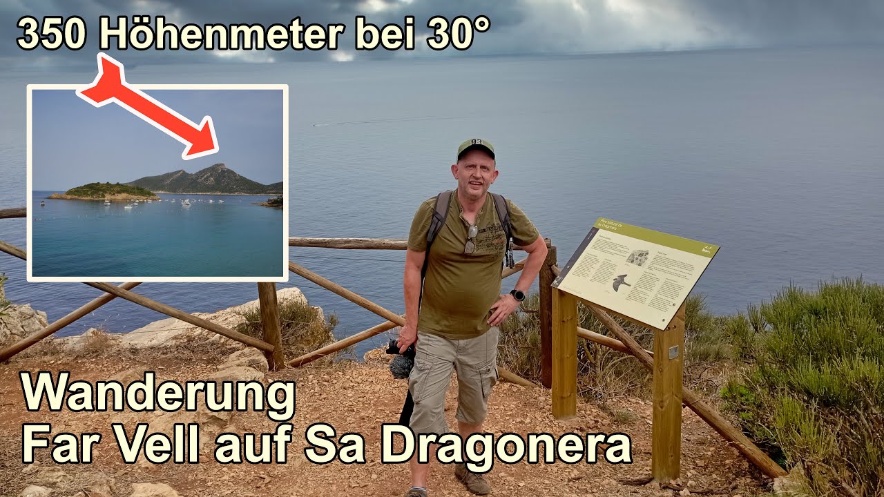 Wanderung zum Far Vell, Sa Dragonera  - Wanderziel für Mallorca-Besucher.