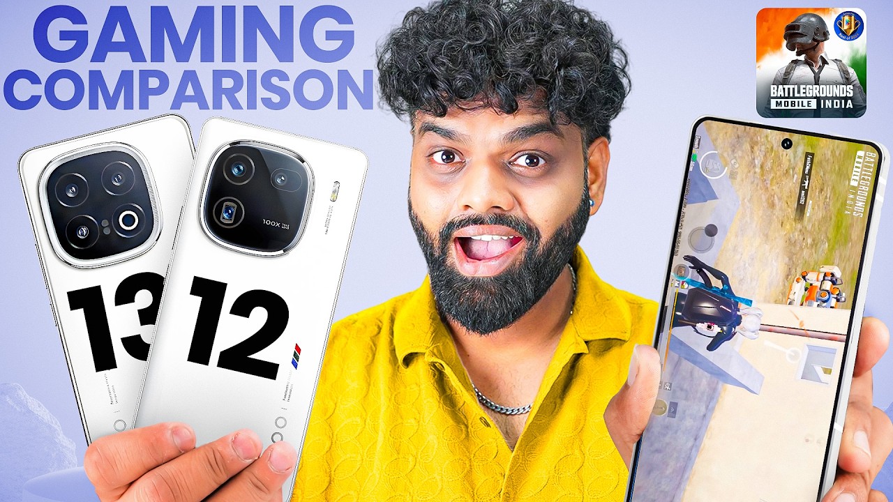 120 FPS BGMI - iQOO 13 vs iQOO 12 🔥 Kaun Jitega?
