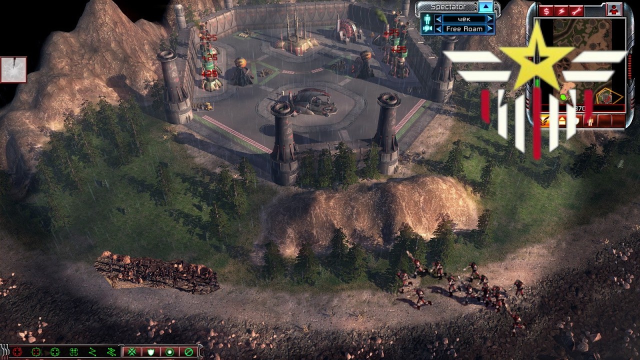 Command & Conquer 3: Kane's Wrath mod Tiberium Resonance битва нот против нот