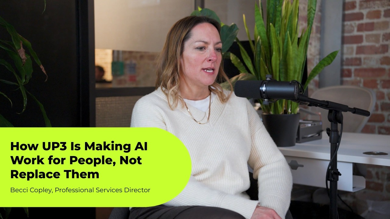 How UP3 Is Making AI Work for People, Not Replace Them