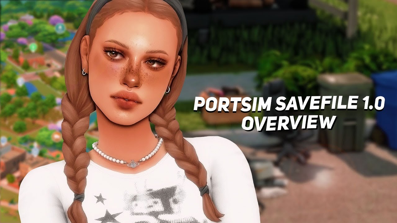 the most realistic save i've ever seen *culture, drama, etc..* | portsim savefile 1.0 | the sims 4
