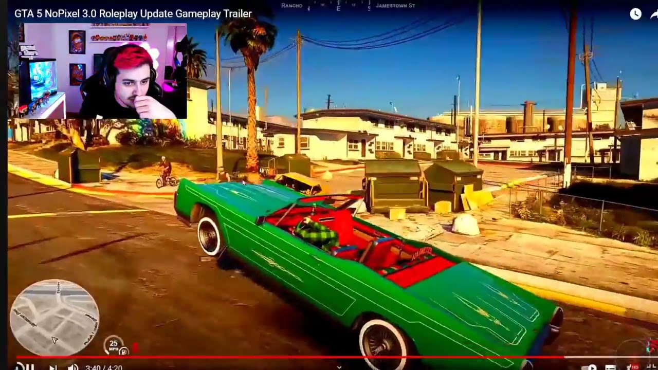 GABE PEIXE REAGINDO A CIDADE NOPIXEL 3.0 ROLEPLAY GTA RP