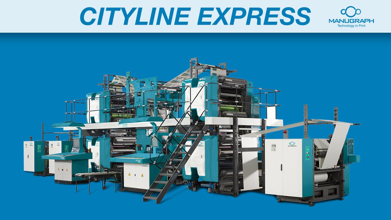 WEB OFFSET PRESS -  CITYLINE EXPRESS FROM MANUGRAPH INDIA LTD.