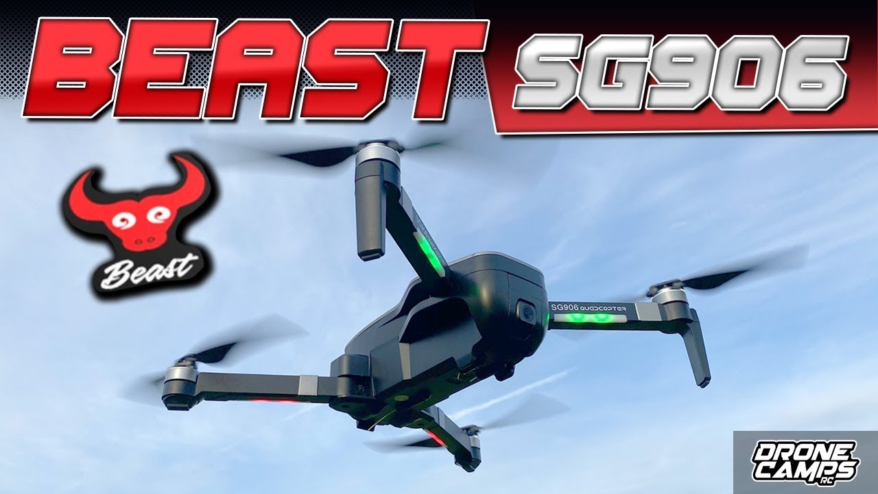 IT’S a BEAST! - ZLRC BEAST SG906 4K DRONE - REVIEW & FLIGHTS 🏁