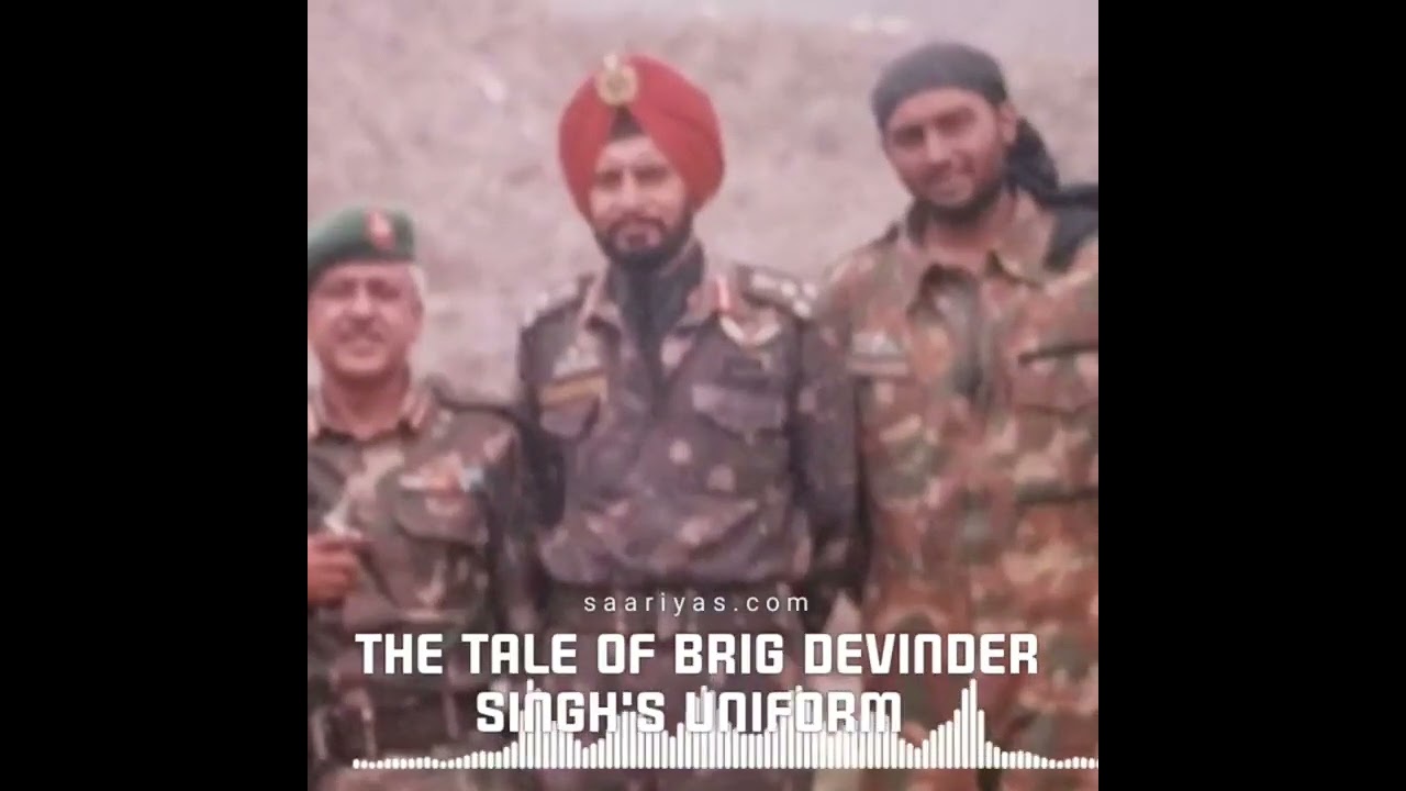 Why Brigadier Devinder Singh's Uniform Failed to Achieve Param Vir Chakra? The Ghost of Kargil