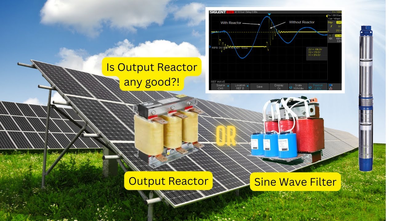 pump with VFD issues. Sine Wave Filter Vs Output Reactor #05