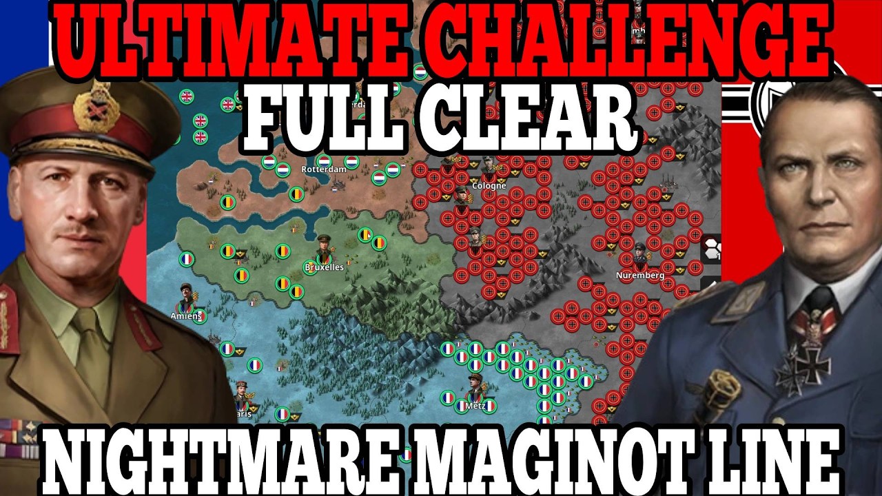 ULTIMATE CHALLENGE NIGHTMARE MAGINOT LINE FULL CLEAR