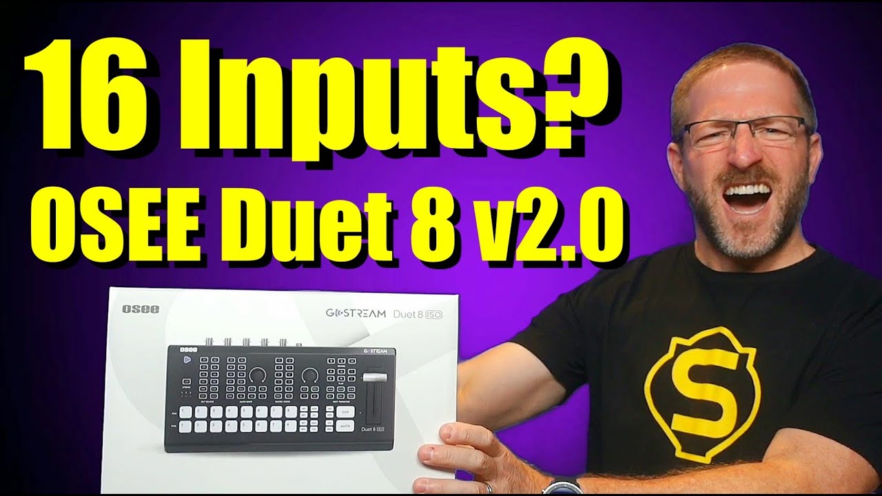 OSEE Duet 8 Handles Everything - with Firmware 2.0