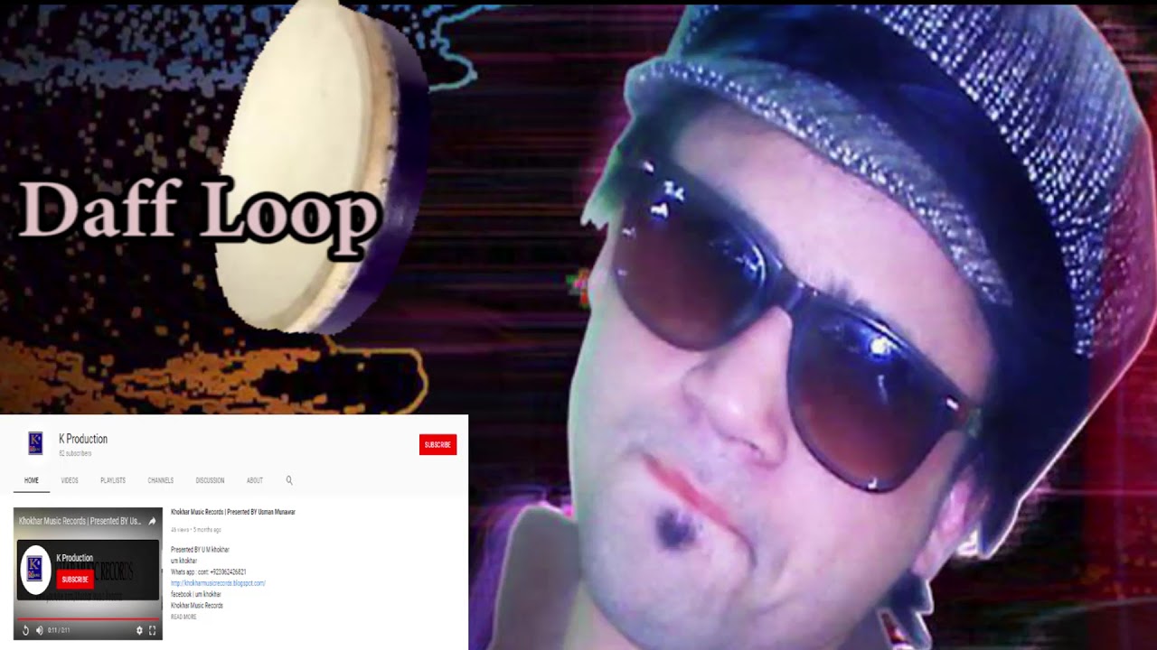 Daff Loop Track | Daff Track For Naat | Presented BY U.M KHOKHAR