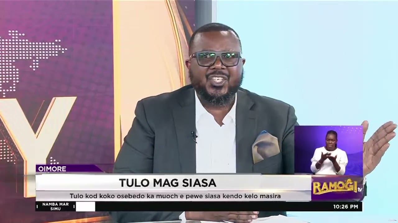 Ken Obuya: Rawere oyudo thuolo e apis Omollo mar ng'at ma ginyalo nyiso midhiero maggi