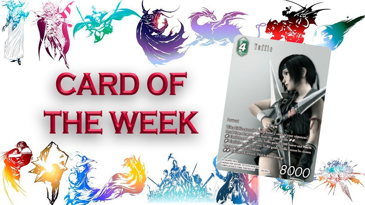 COTW YUFFIE! Nueva carta para CRISTALES! FFVII ADVENT CHILDREN se centrará todo en CRISTALES?🌀🌀🌀
