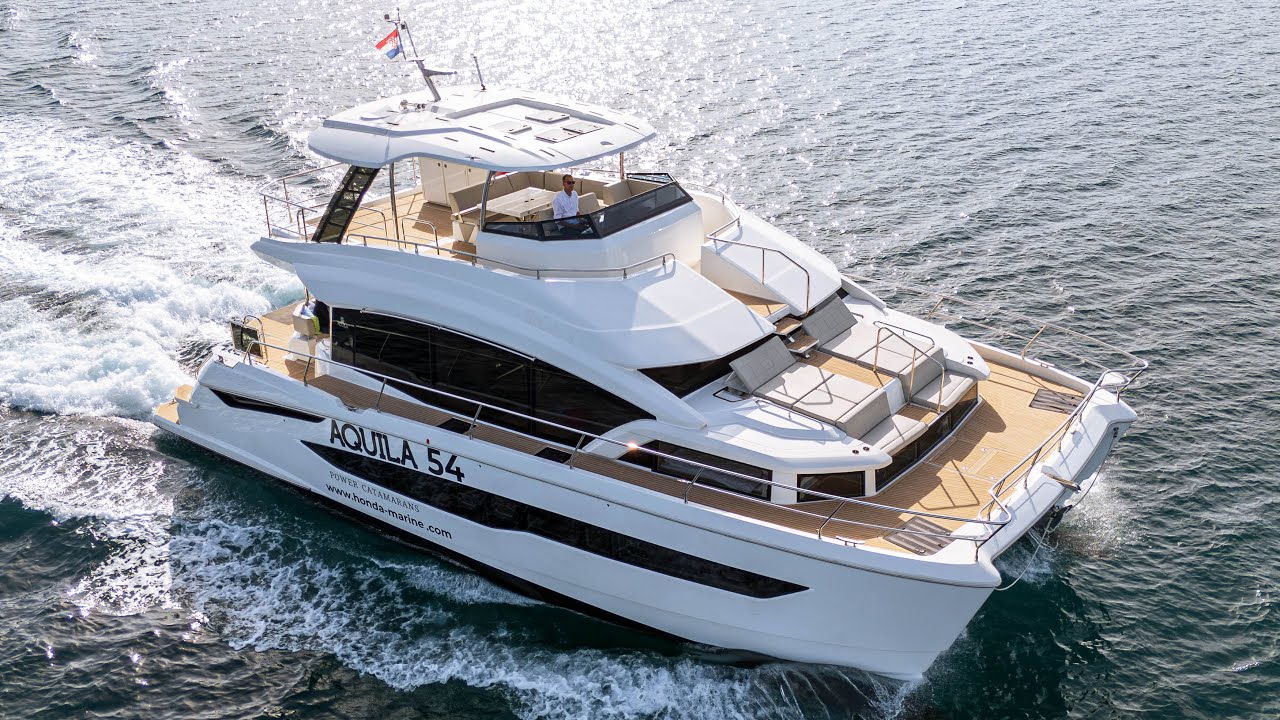 Aquila 54 Yacht Walkthrough | Luxury and Performance Redefined