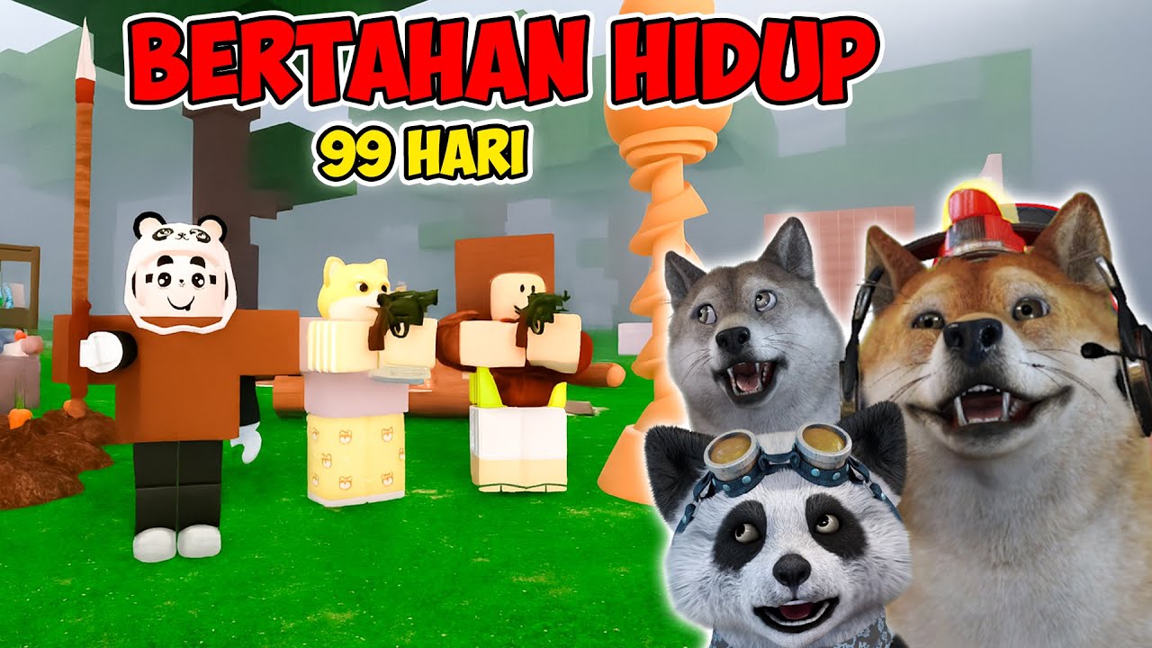 TRIO KOCAK 99 HARI DI DALAM HUTAN! - 99 Nights in the Forest