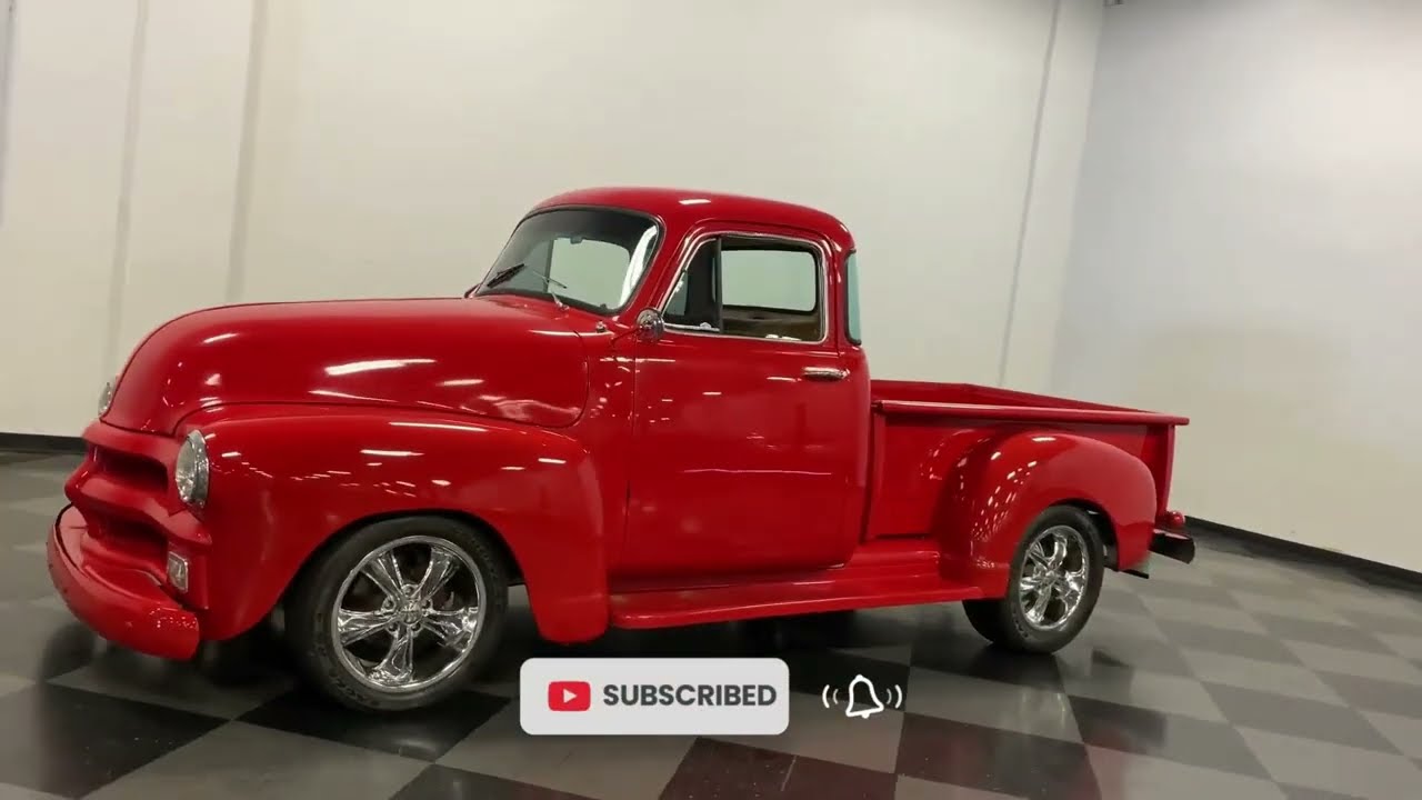 Винтажные классические пикапы Chevy 1950-х годов.