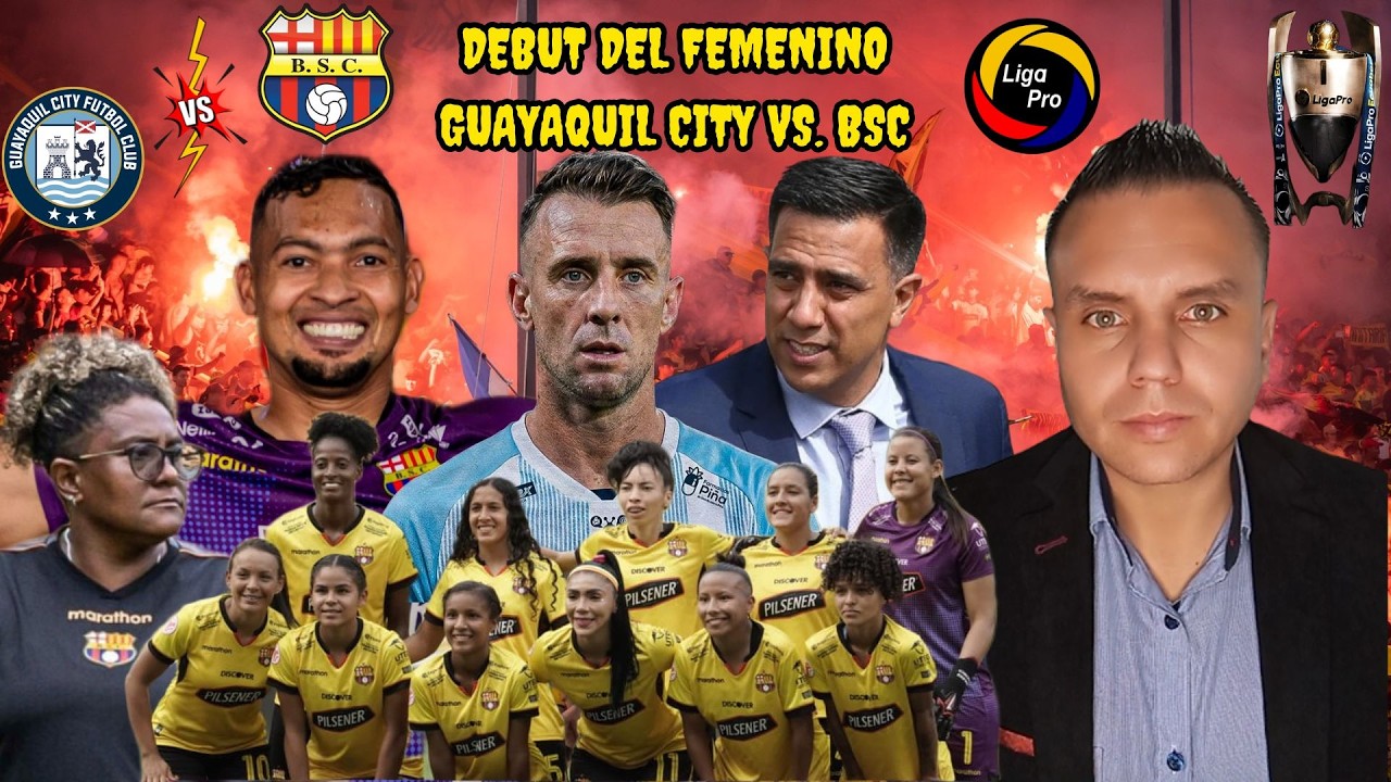 #ENVIVO 🟡⚫🔴 #IDV Y #LDUQ EMPATARON Y #BARCELONASC CON TODO A GANAR | DEBUT DEL FEMENINO ⚽🎙️
