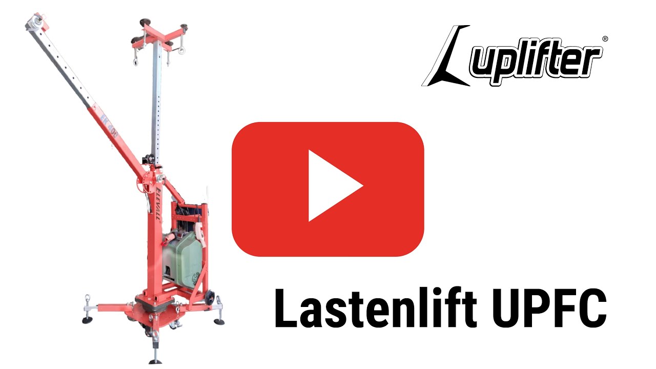 Etagenkran UPFC – der Lastenlift und Balkonkran von ELEVALL