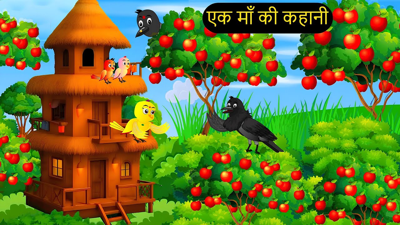 कार्टून | Birds Cartoon | Episode Rano | Chidiya Kauwa Wala Cartoon |Tuni Acchi Cartoon|Chichu TV