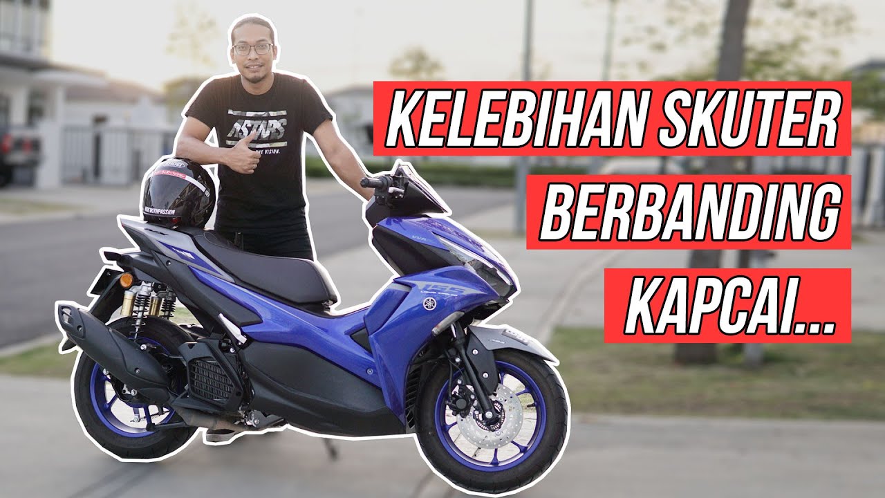 5 SEBAB KENAPA PILIH SKUTER BERBANDING KAPCAI | FIRST RIDE YAMAHA NVX 155 ABS GP BLUE