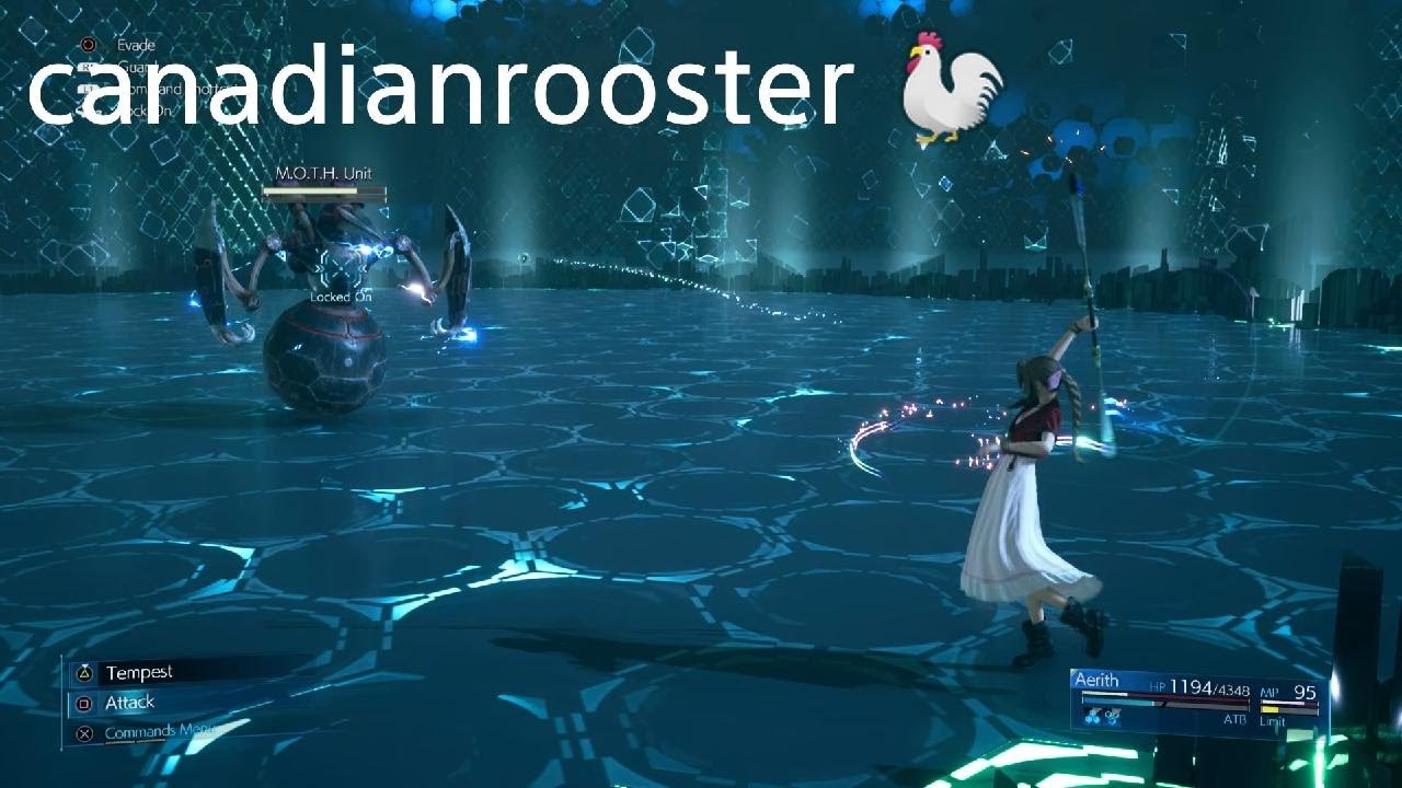 Aerith vs. 3-C SOLDIER Candidates - Hard! FINAL FANTASY VII REMAKE