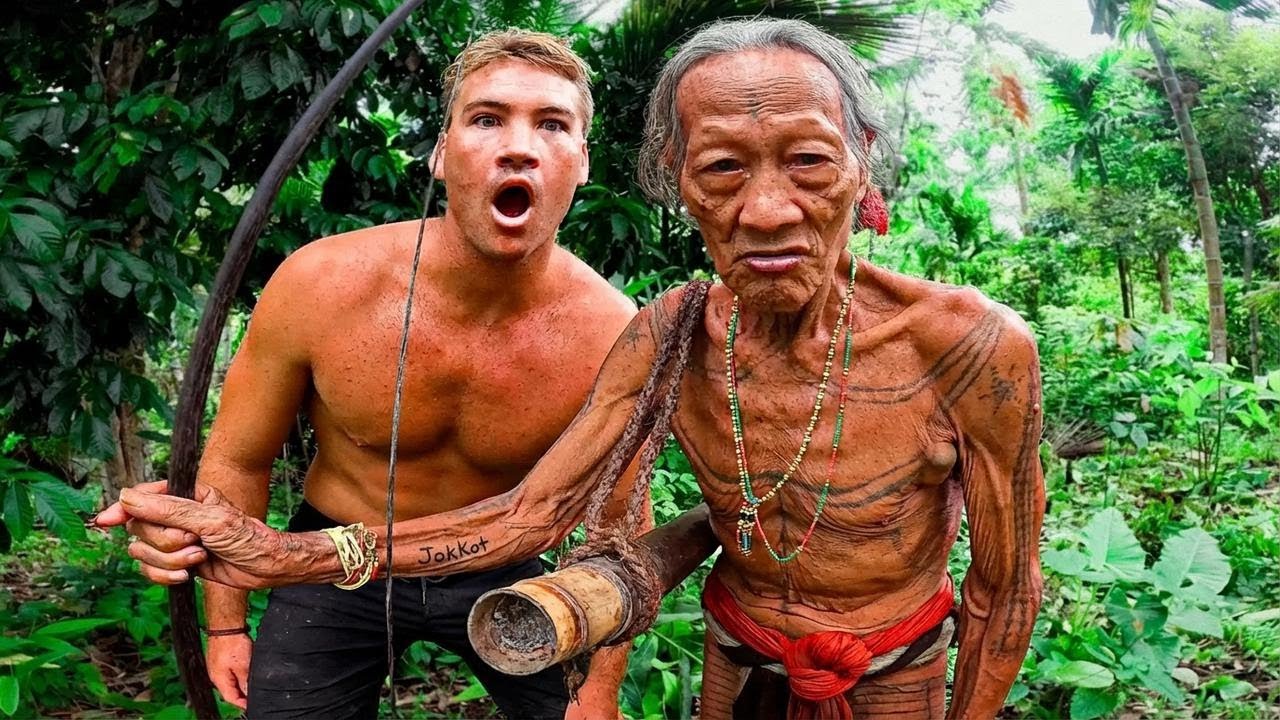 3 Tage mit einer Affenjäger-Tribe überlebt: Fangen & Kochen hautnah!
