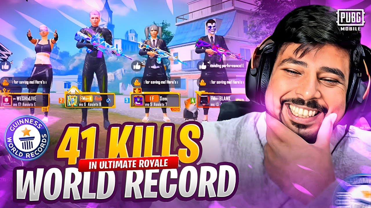 Highest Kill In ultimate Royale Top Ranking Lobby 🥵 | Best Gameplay In Pubg History