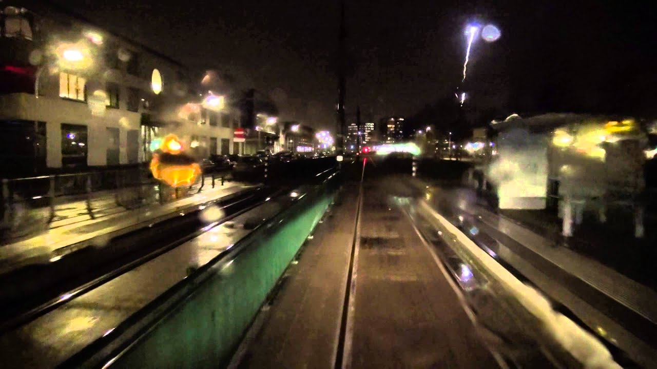 HTM RandstadRail 19 Delft Noord - Leidschendam Leidsenhage | oudejaarsavond | RegioCitadis 4043