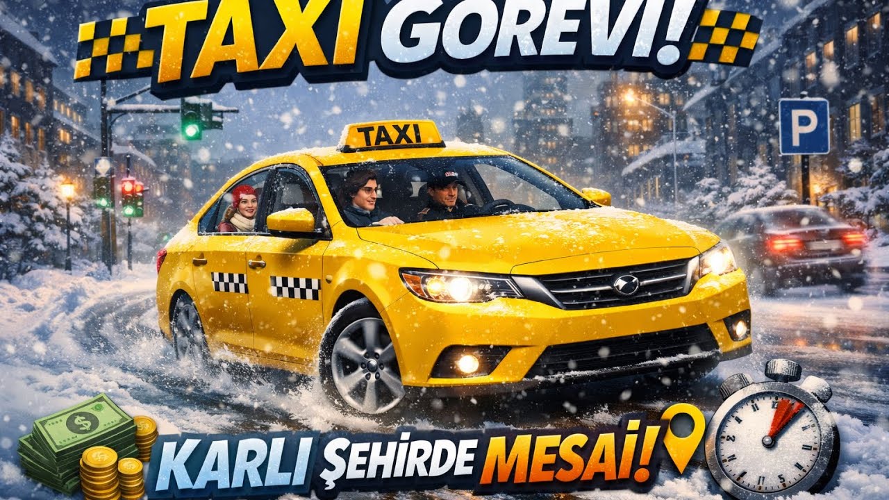 Car Parking 🚖 | Yeni Bölüm • Yeni Araba • Karlı Şehir Sürüşü ❄️
