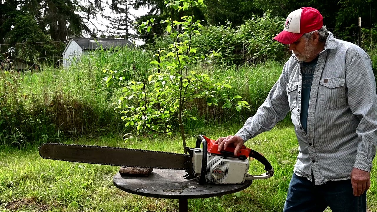 Vintage Stihl O51 Chainsaw - Can't Believe it - It's a Runner!