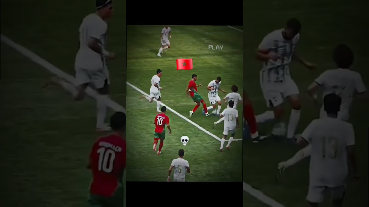 Morocco Skills Showcase: Dribbles, Passes & Magic from the Atlas Lions🦁🇲🇦🇲🇦
