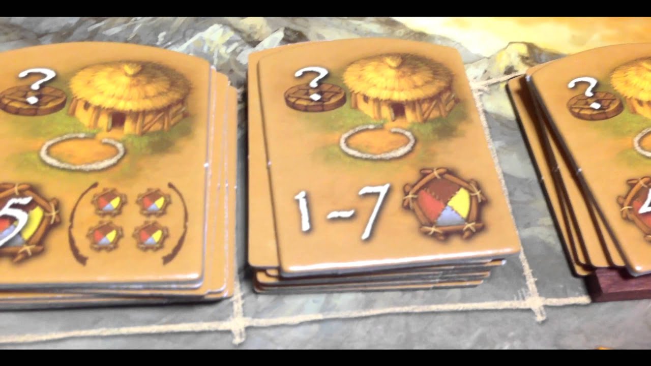 【台南彰化】玩具部落客 石器時代 桌遊教學