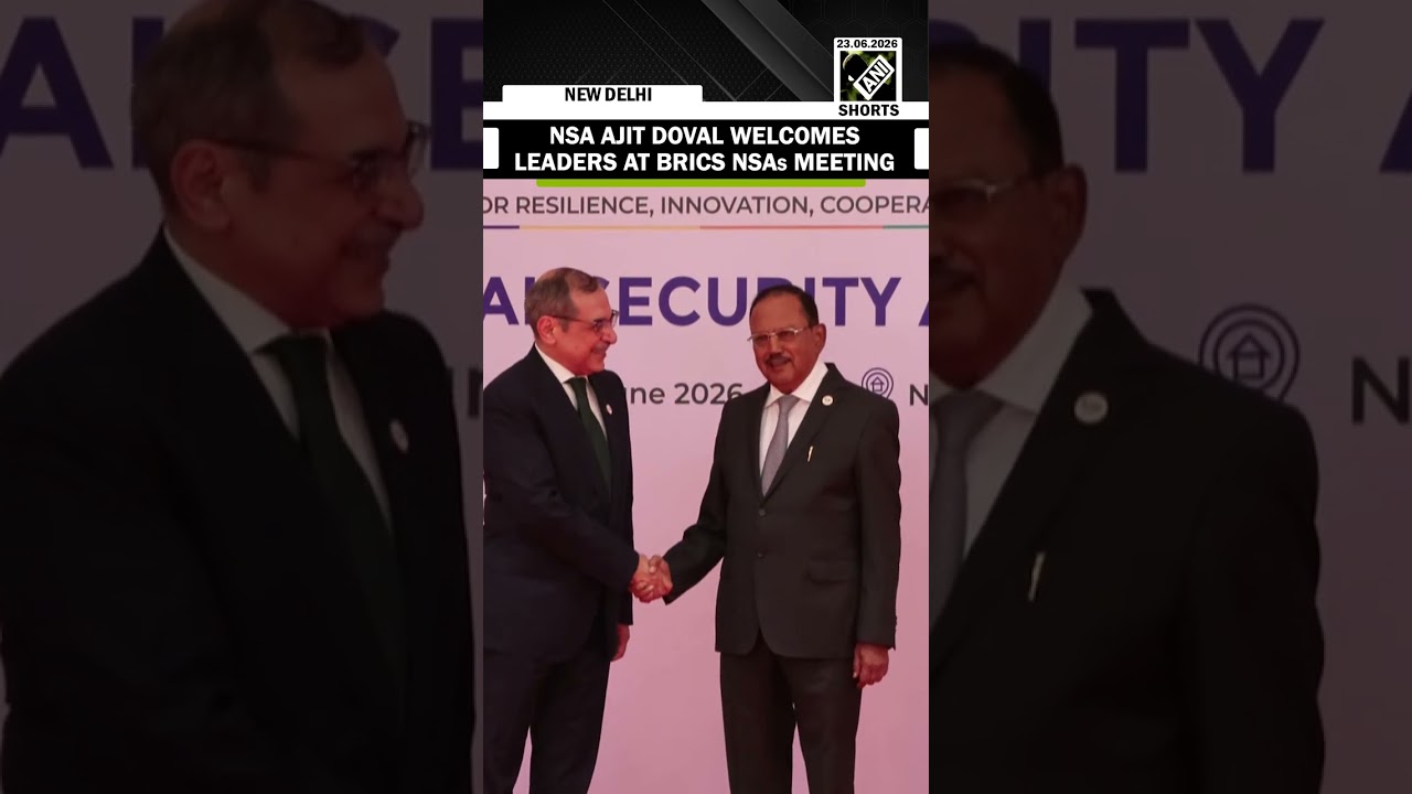 Must Watch! NSA Ajit Doval welcomes leaders at 16th BRICS NSAs meeting in New Delhi