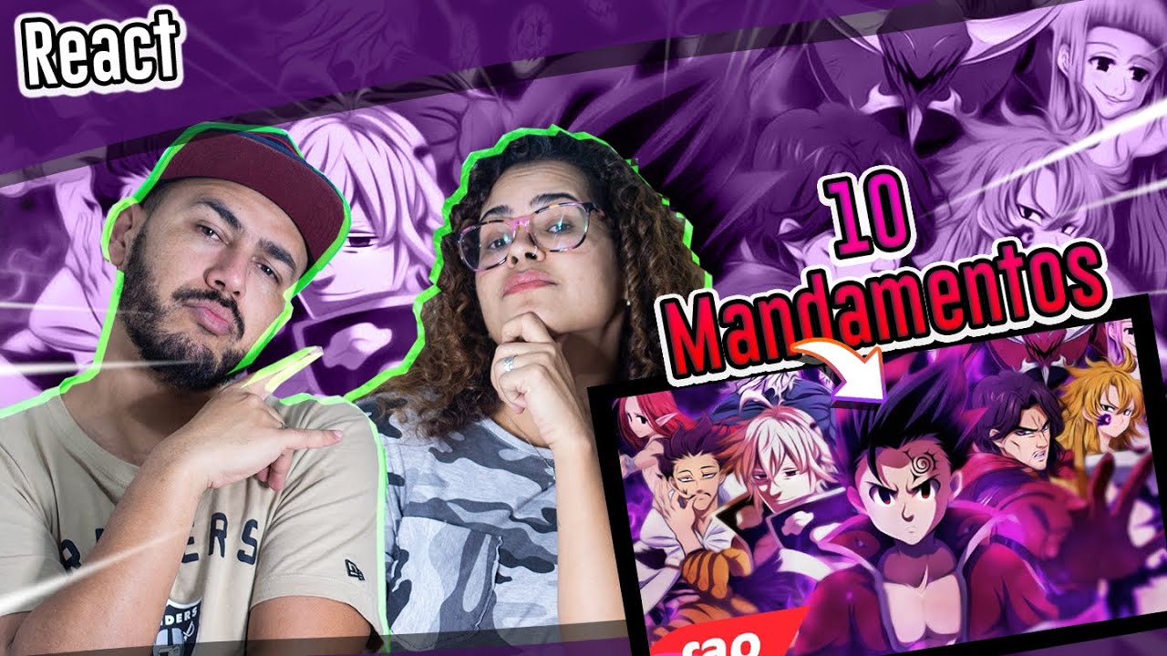 REACT (PARÓDIA 7MZ) | Rap dos 10 Mandamentos (NNT) | OS DEMÔNIOS MAIS TEMIDOS DO MUNDO |
