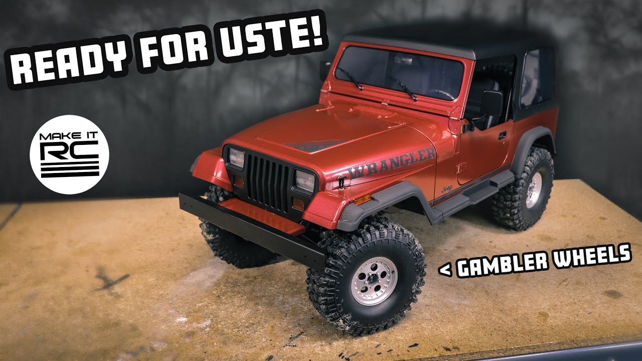 New Wheels and Details on the 1/10 Scale RC Mashigan