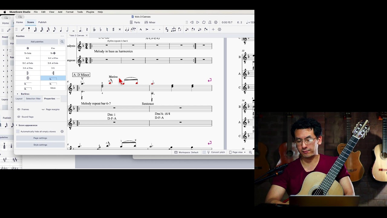 Analysis of Vals No.3 by Barrios - Part 1