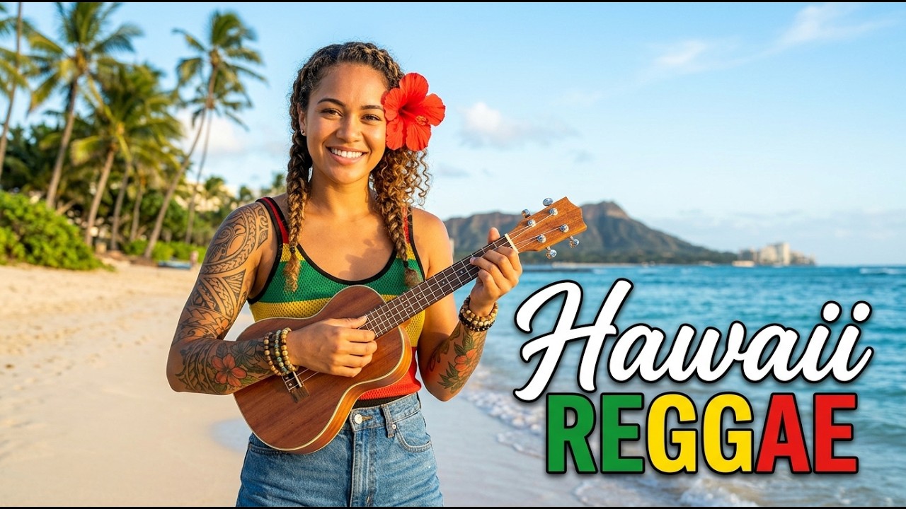 Tropical Reggae Island Mix 🌺 Best Hawaiian Beats for Sunset & Summer Chill