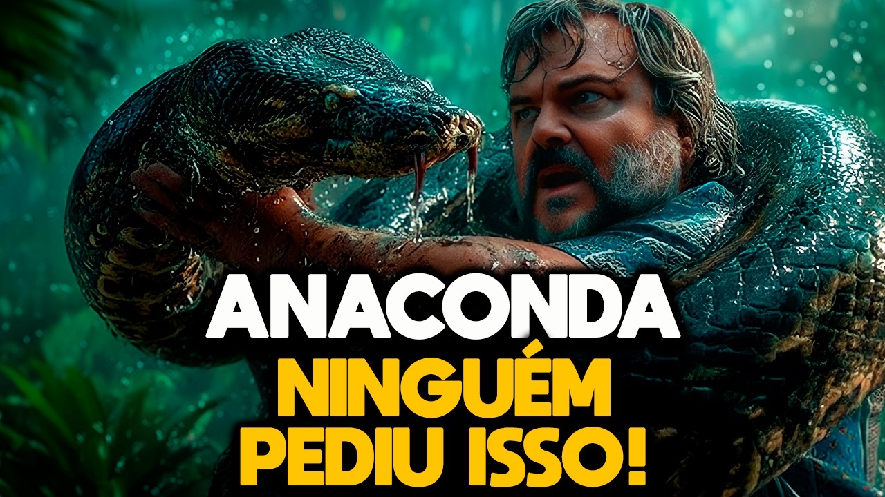 ANACONDA 2025 - O REMAKE QUE NINGUÉM QUERIA | CRÍTICA SINCERA