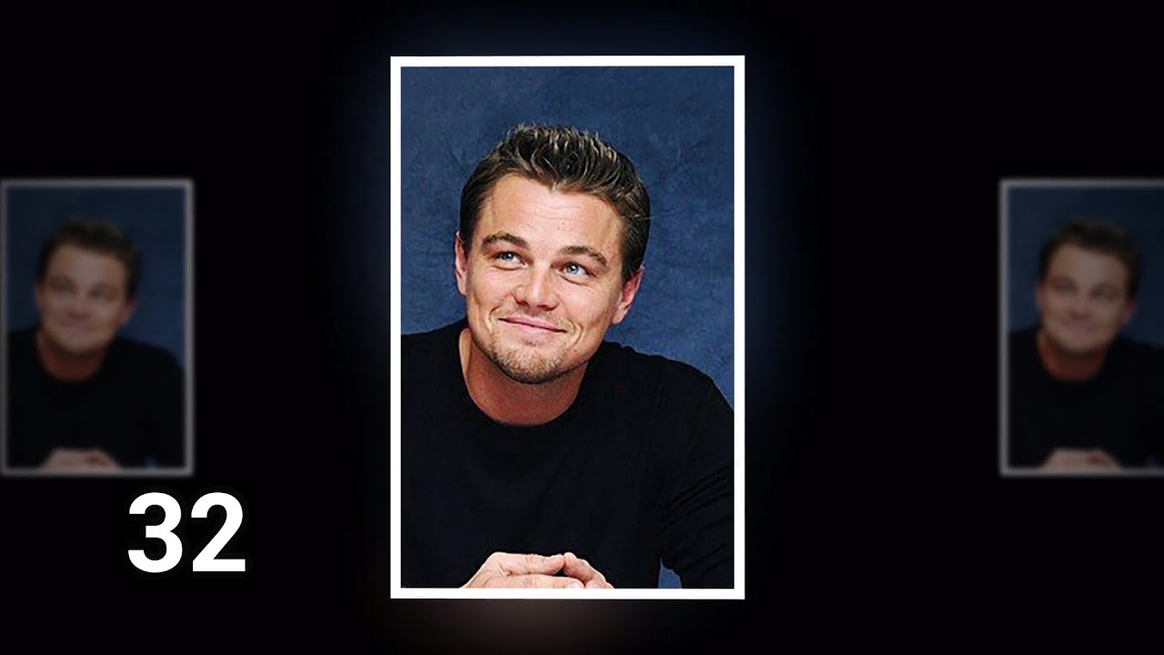 Leonardo DiCaprio  TRANSFORMATION from baby to 47 1080 HD