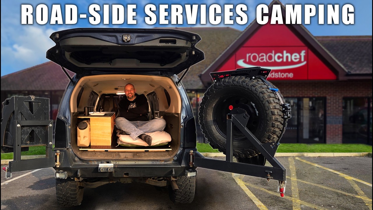Motorway Services Camping - Never Again!