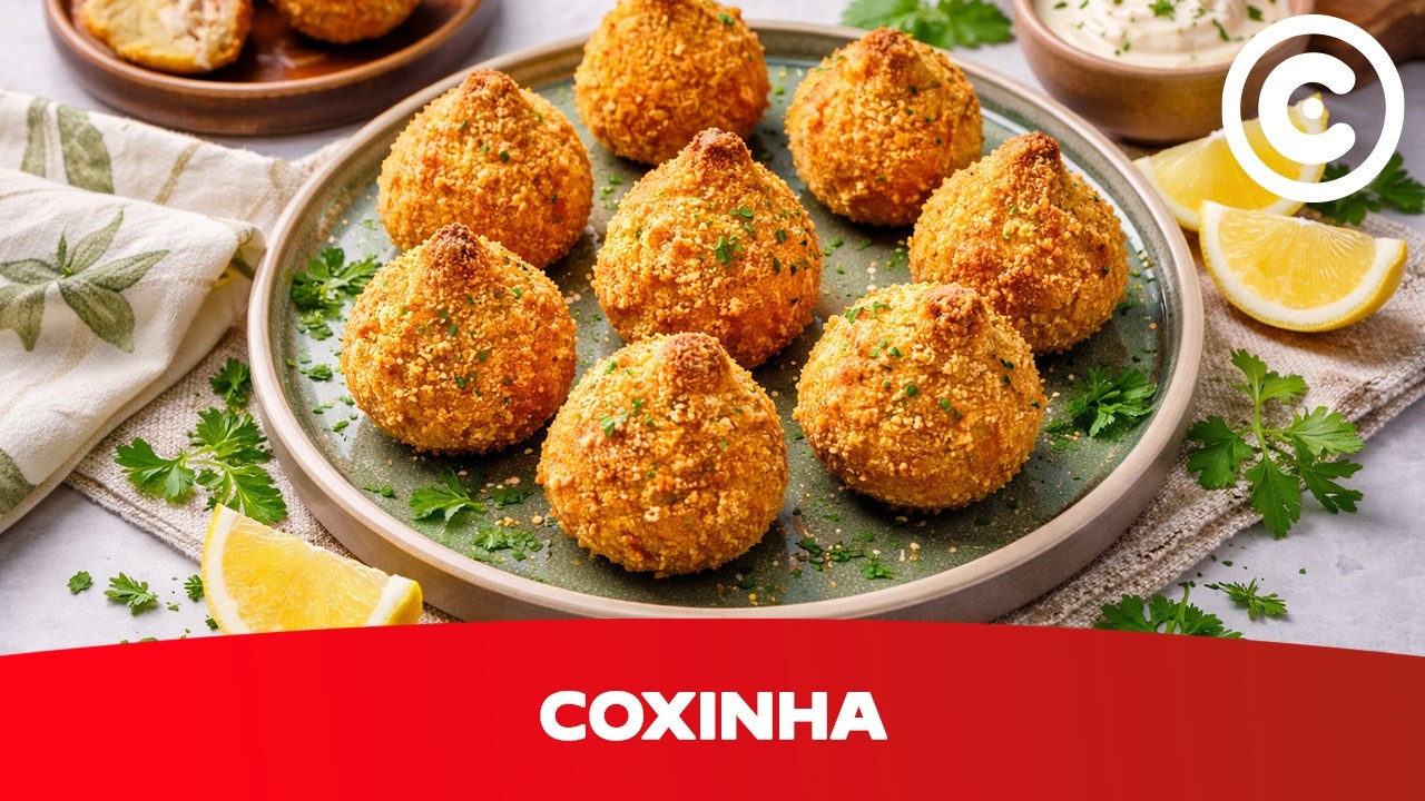 Coxinha: A receita que encanta a família toda!