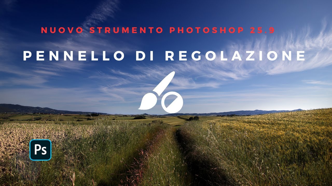 Nuovo strumento pennello di regolazione in Photoshop 25.9