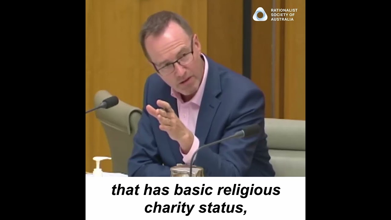 Senator Shoebridge questions officials over Hillsong and basic religious charities