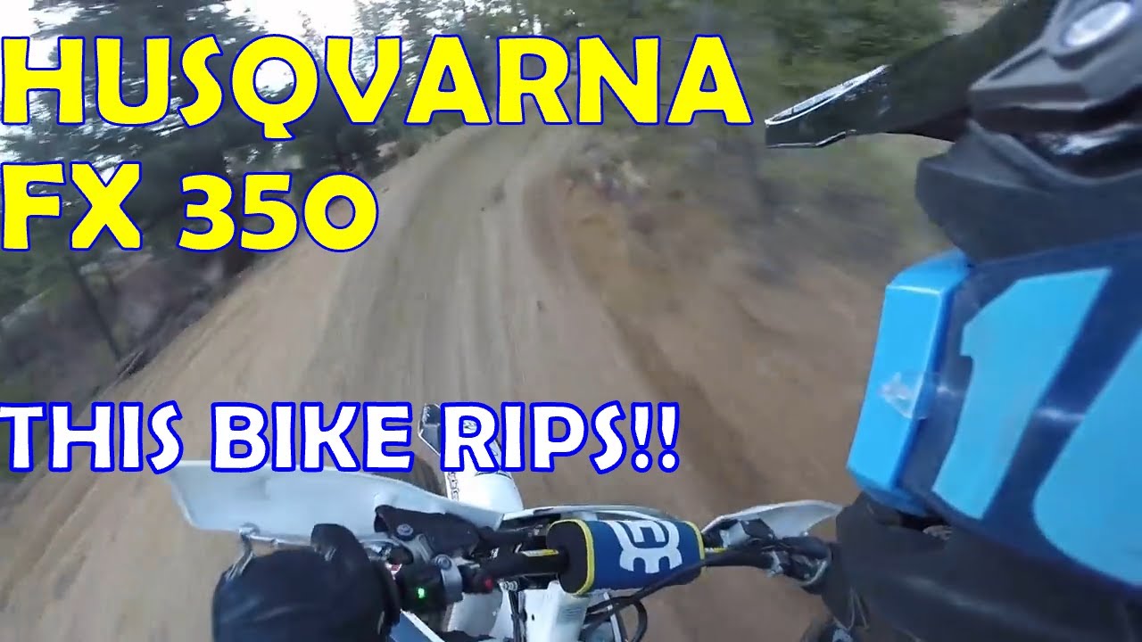 Husqvarna fx350 This Bike Rips!!