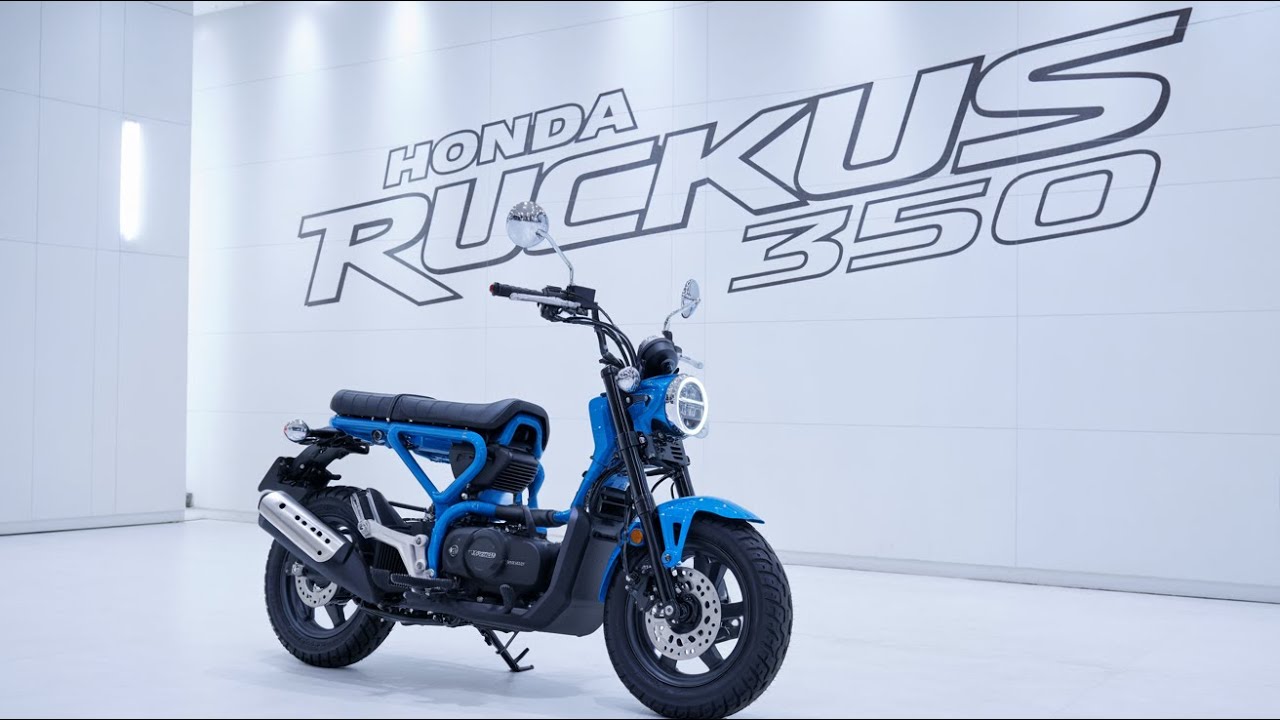 2026 Honda RUCKUS 350 – The Crazy Bike No One Expected from Honda!